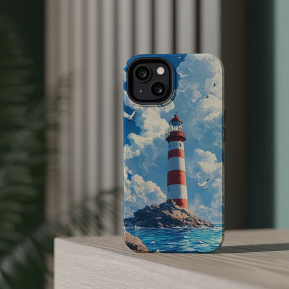 Iphone Case - Majestic Lighthouse Scene Design