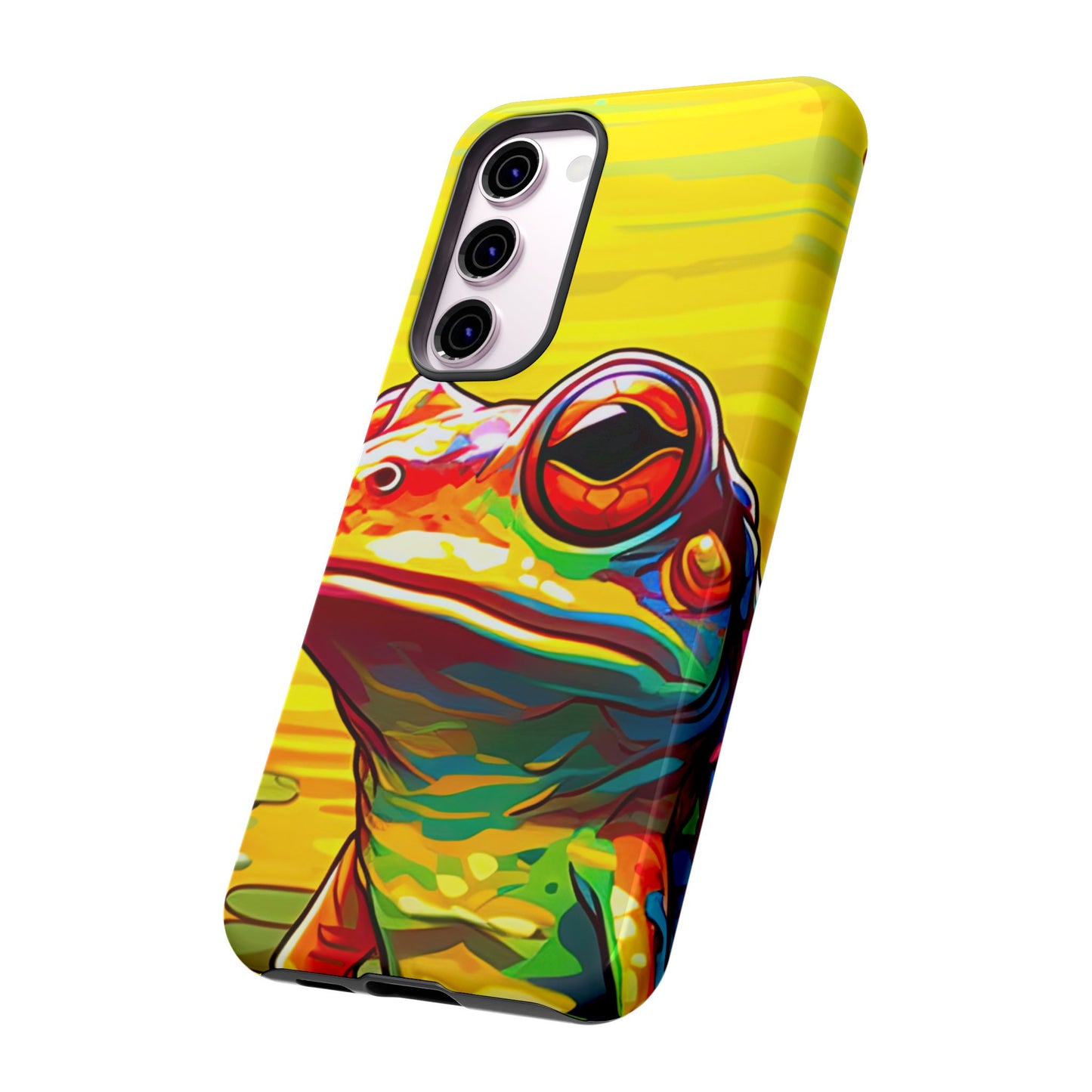 Vibrant Rainbow Frog Design – Samsung Galaxy Case