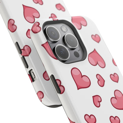 Scattered Hearts MagSafe iPhone Case