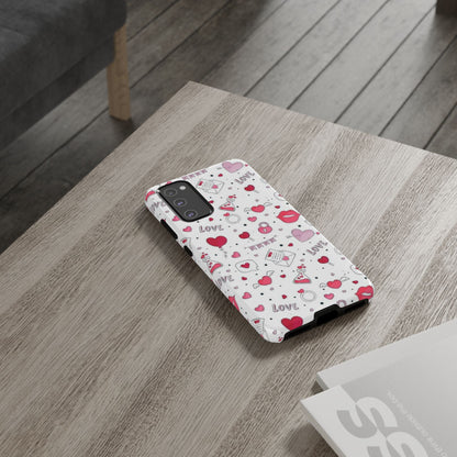 Samsung Galaxy Case: Romantic Love-Inspired Icons Case