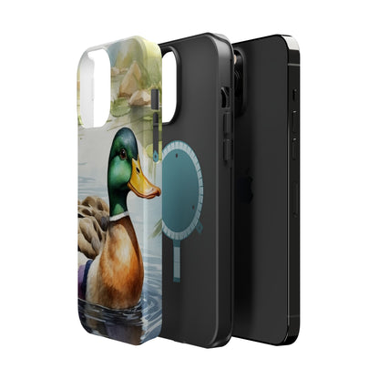 Serene Duck Reflection - MagSafe iPhone Case