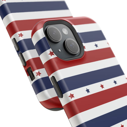 Patriotic Stars MagSafe iPhone Case