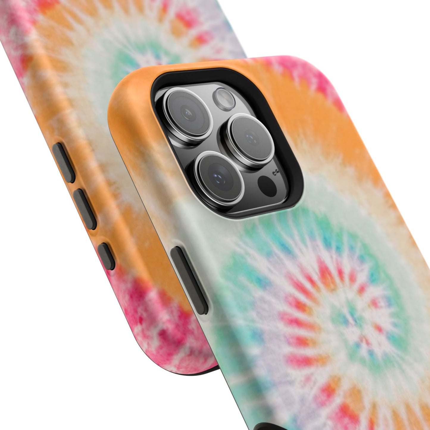 Pastel Tie-Dye MagSafe iPhone Case – Soft Colors & Magnetic Functionality