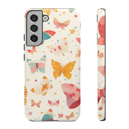 Coquette Watercolor Butterfly iPhone Case