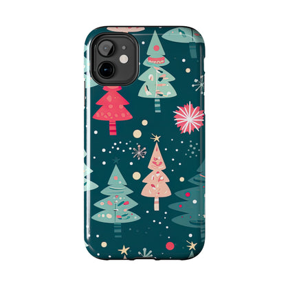 Whimsical Christmas Trees - iPhone Series Case