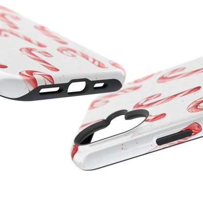 Candy Cane Christmas Pattern – MagSafe iPhone Series Case