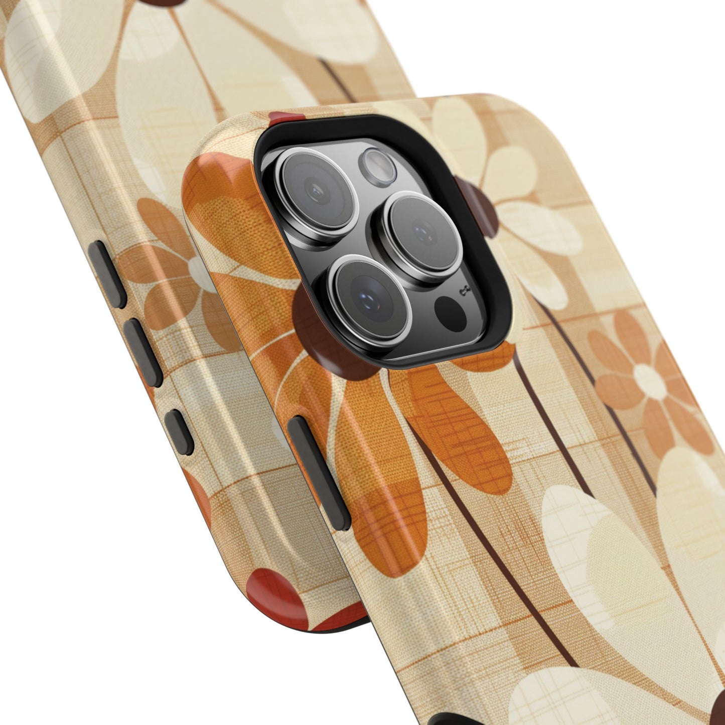 Harvest Daisy Plaid iPhone Case