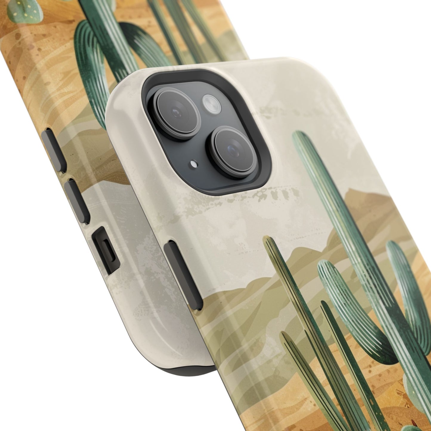 Desert Oasis Cactus iPhone Case