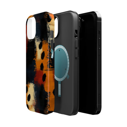 MagSafe iPhone Case: Cheetah Plaid – Wild & Bold Print