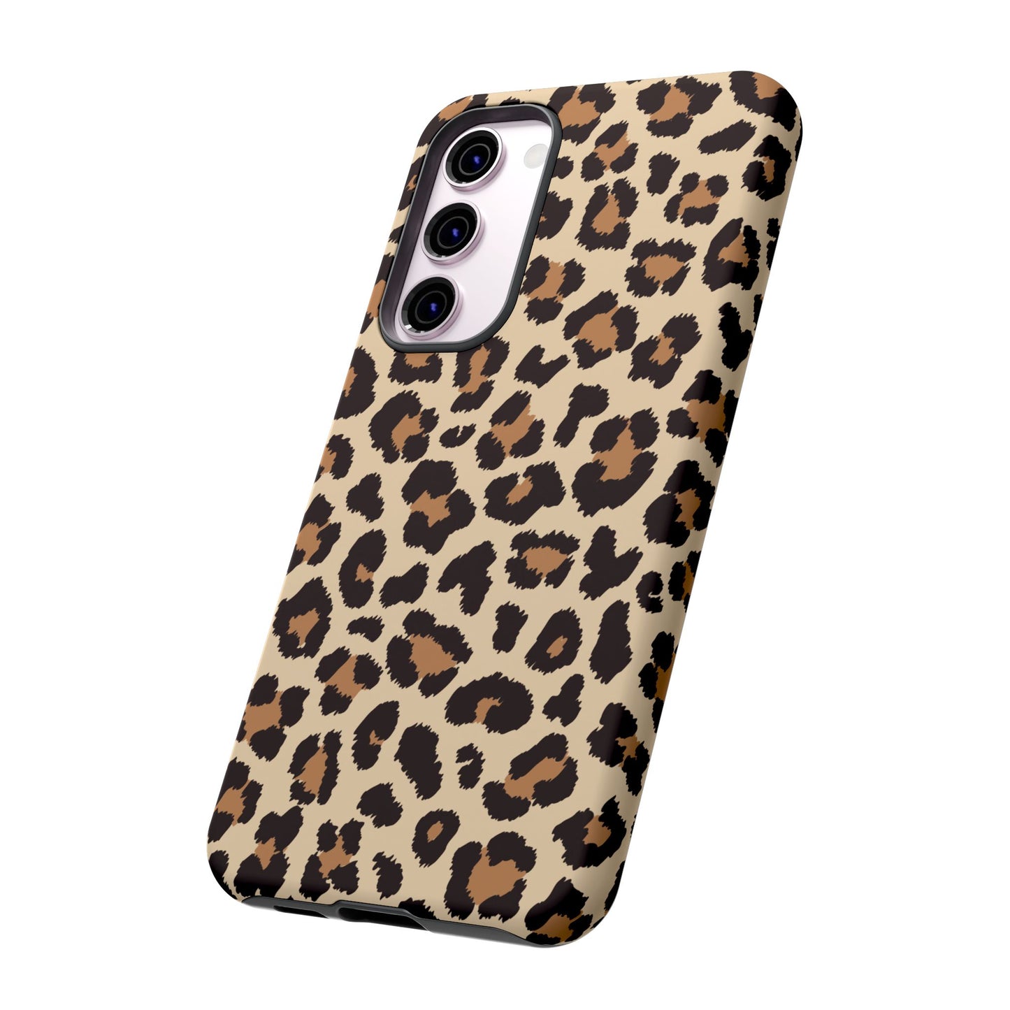 Wild Leopard Print Tough Samsung Galaxy Case – Bold Animal Pattern Design with Dual - Layer Protection - BOGO Cases