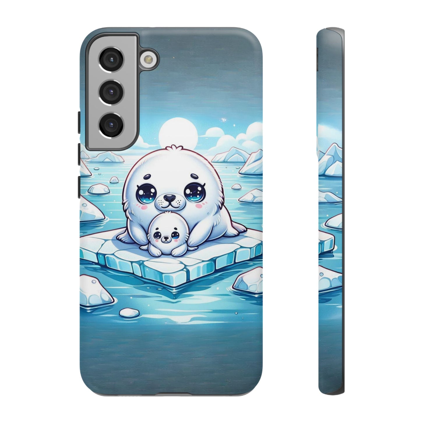 Arctic Embrace Seal iPhone Case