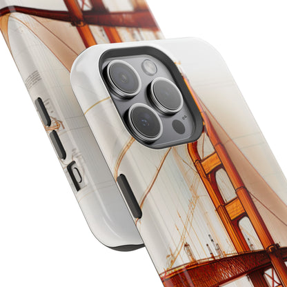 Golden Gate Bridge MagSafe iPhone Case - San Francisco Landmark