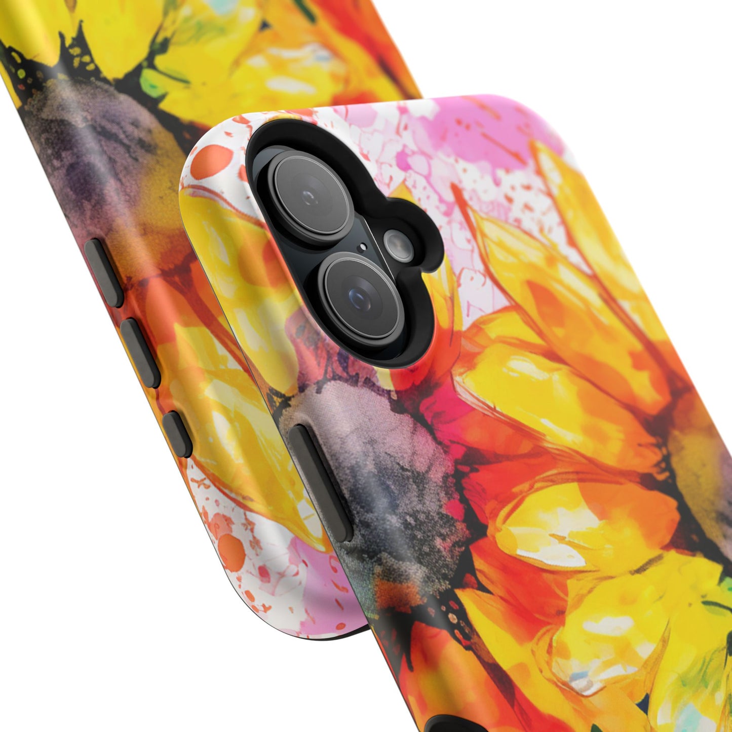 Bold Watercolor Sunflowers - MagSafe iPhone Series Case