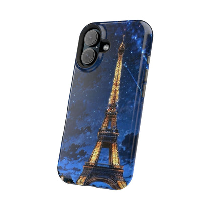 MagSafe Case - Eiffel Tower Under Starlit Sky Design