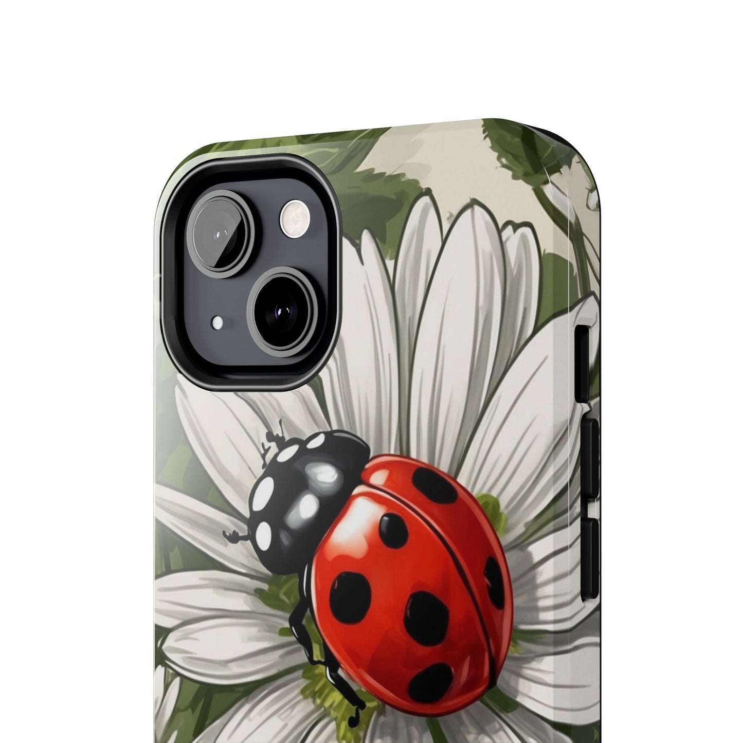 Ladybug & Daisy Garden Charm - iPhone Series Case