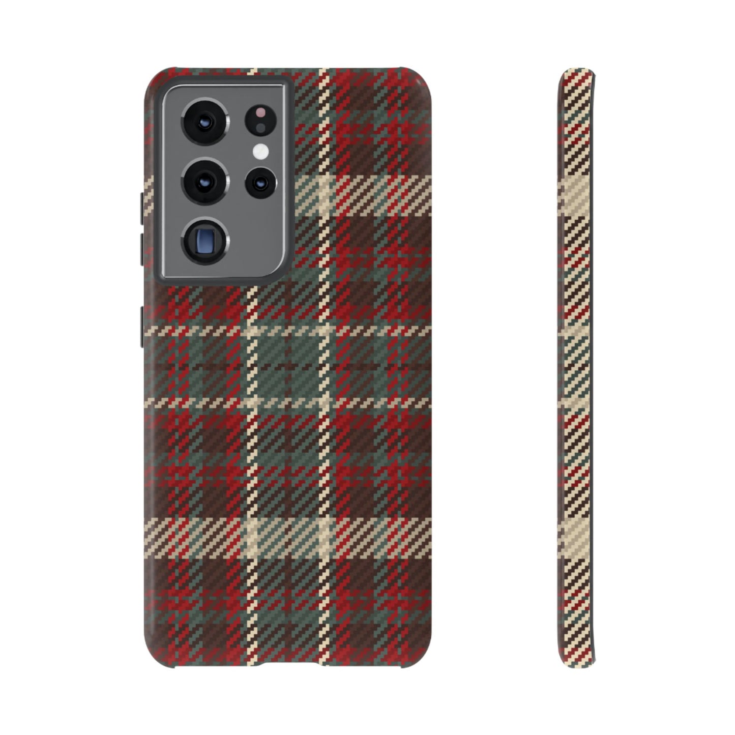 Cozy Rustic Plaid - Samsung Galaxy Series Case