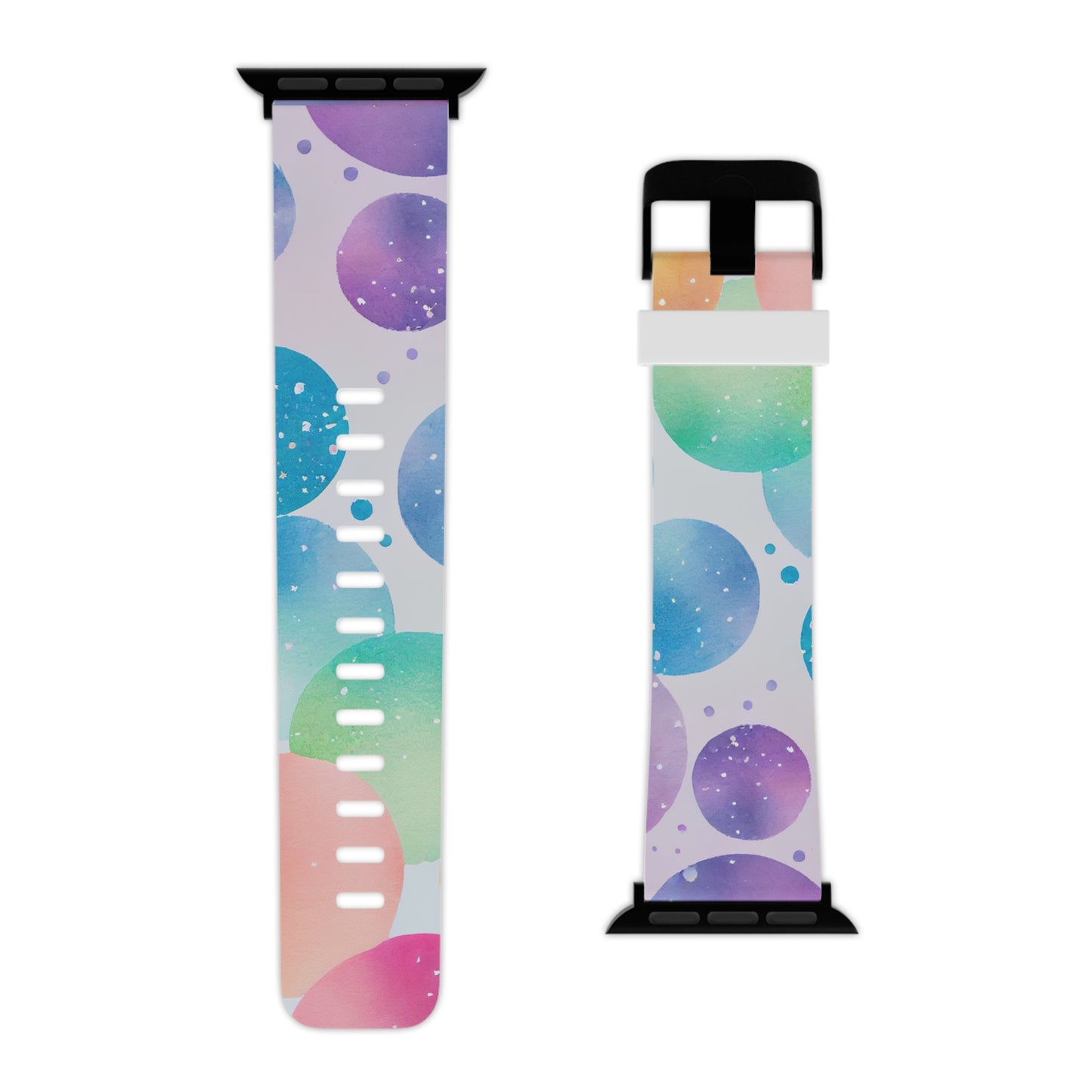 Pastel Galaxy Bubbles Apple Watch Band