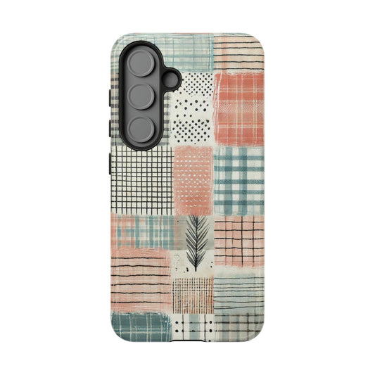 Modern Patchwork Pastel – Stylish Protection with Quilted Farmhouse Vibes