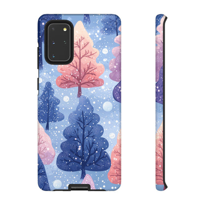 Pink & Purple Winter Wonderland - Samsung Galaxy Series Case