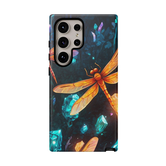 Mystical Dragonflies & Crystals – Samsung Galaxy Series Case