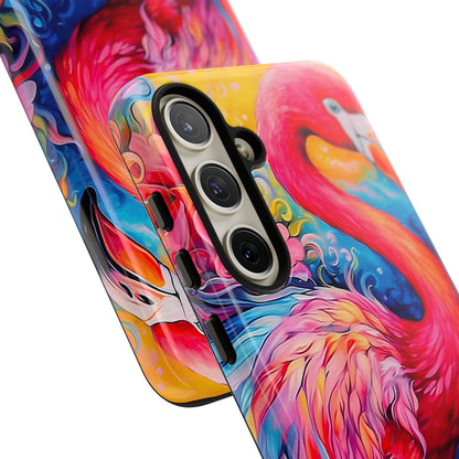 Flamingo Radiance – Samsung Galaxy Phone Case