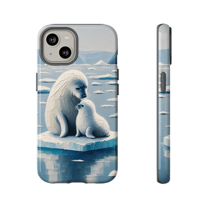 Arctic Serenity Seal iPhone Case