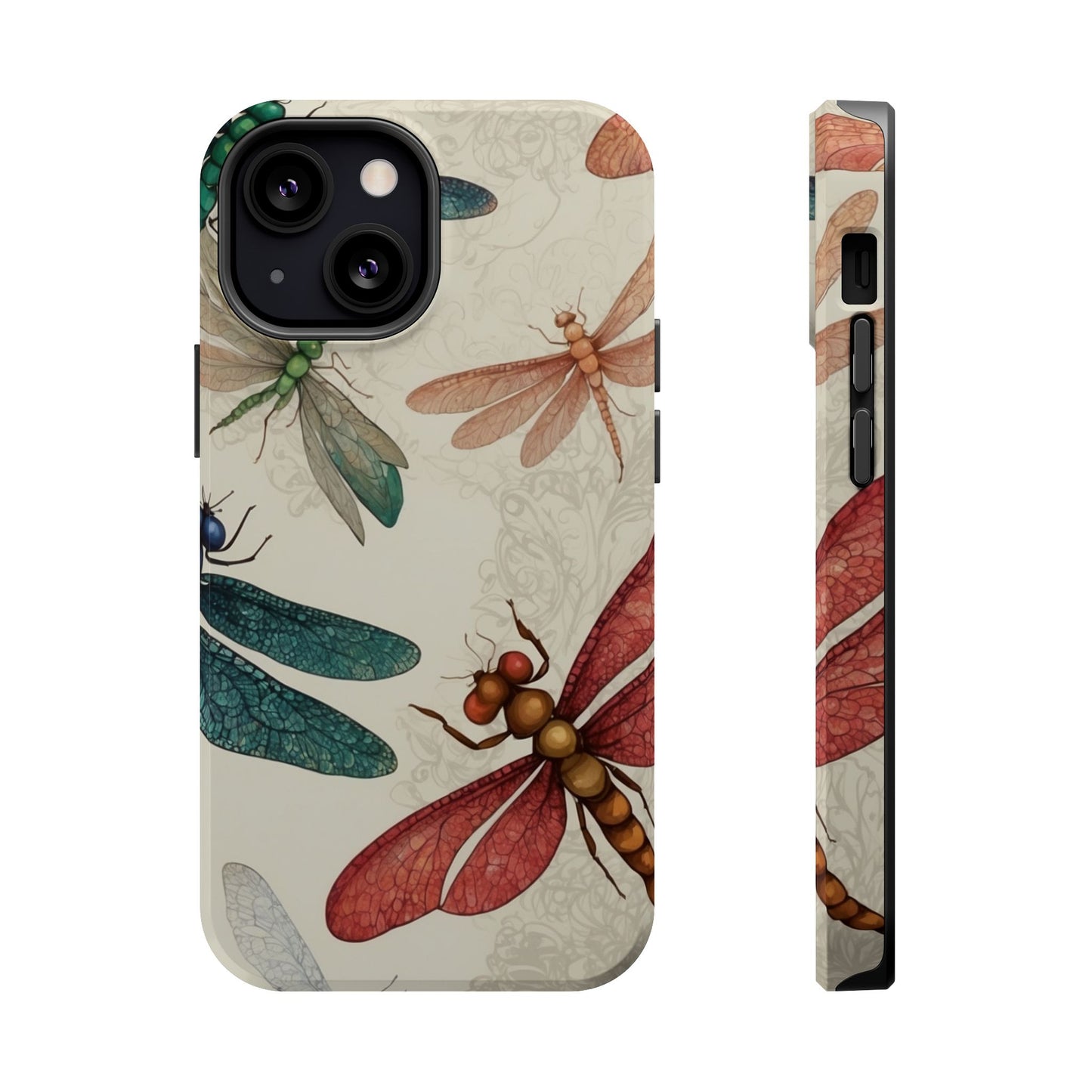 Vintage Dragonfly Garden – MagSafe iPhone Series Case