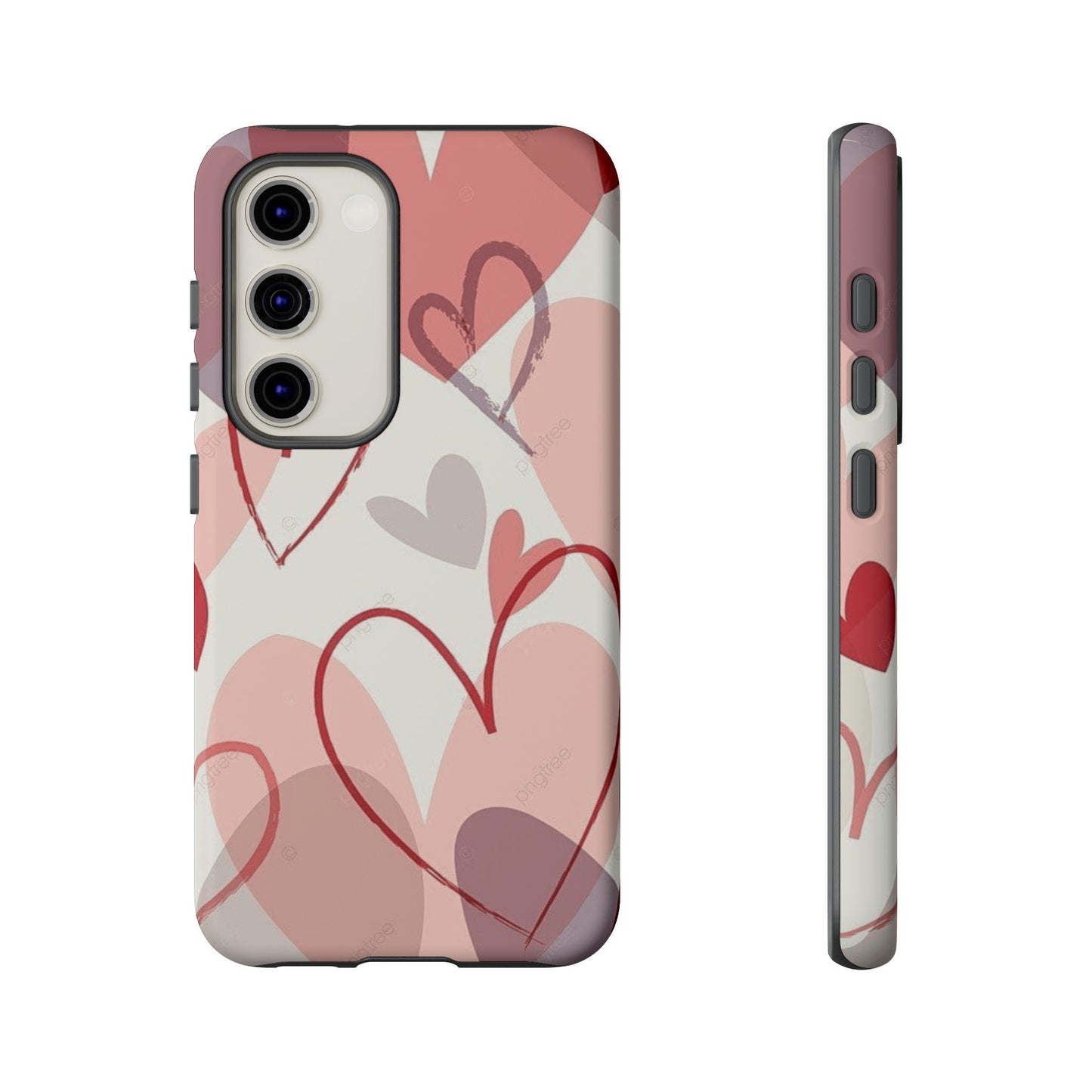 Romantic Red Hearts Samsung Galaxy Case