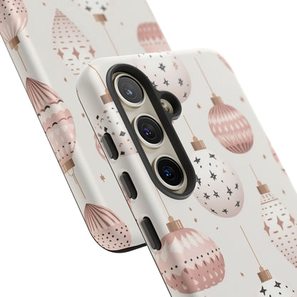 Blush Pink Holiday Ornaments - Samsung Galaxy Series Case