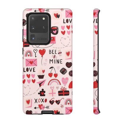 Samsung Galaxy Case: Bee Mine Love Doodles