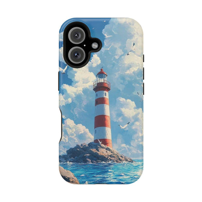 Iphone Case - Majestic Lighthouse Scene Design