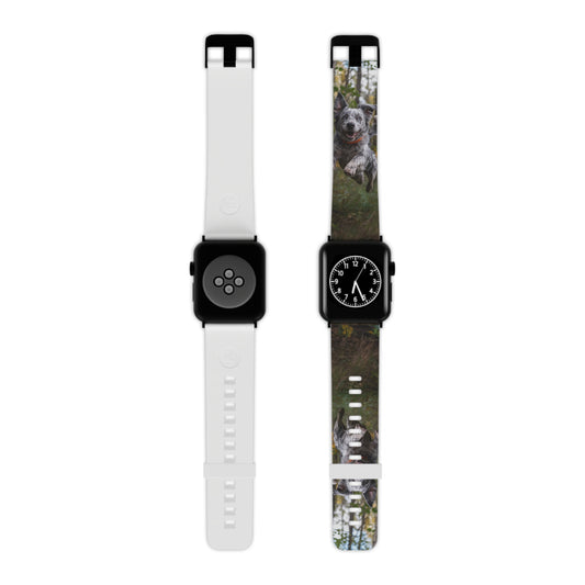 Happy Forest Dog Apple Watch Band