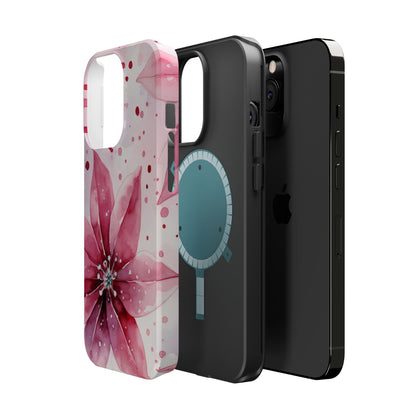 Sapphire Bloom – MagSafe iPhone Case