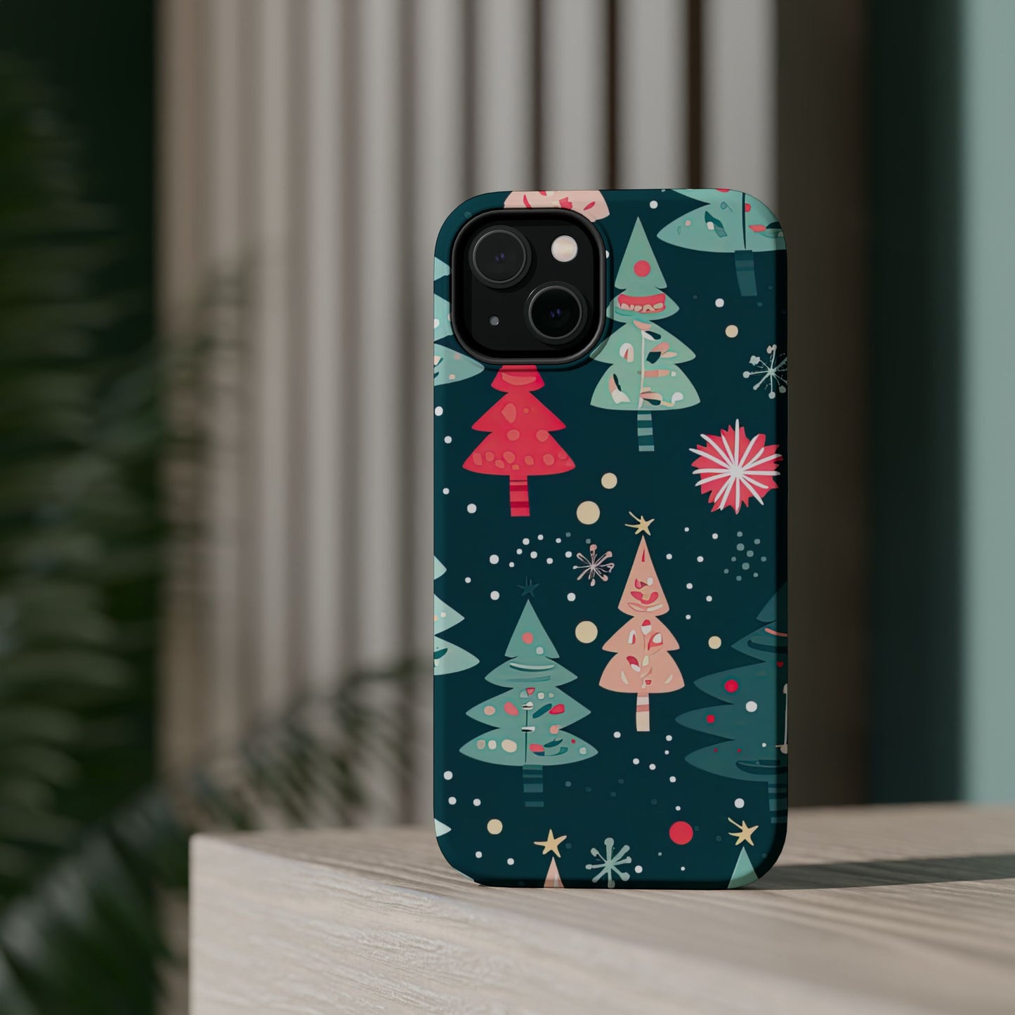 Whimsical Christmas Trees - MagSafe iPhone Series Case