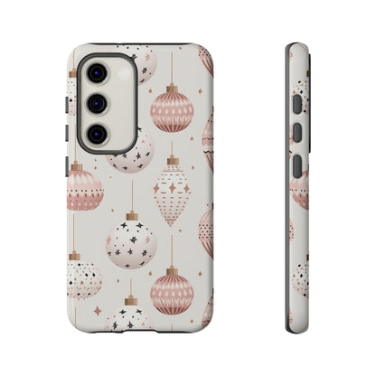 Blush Pink Holiday Ornaments - Samsung Galaxy Series Case