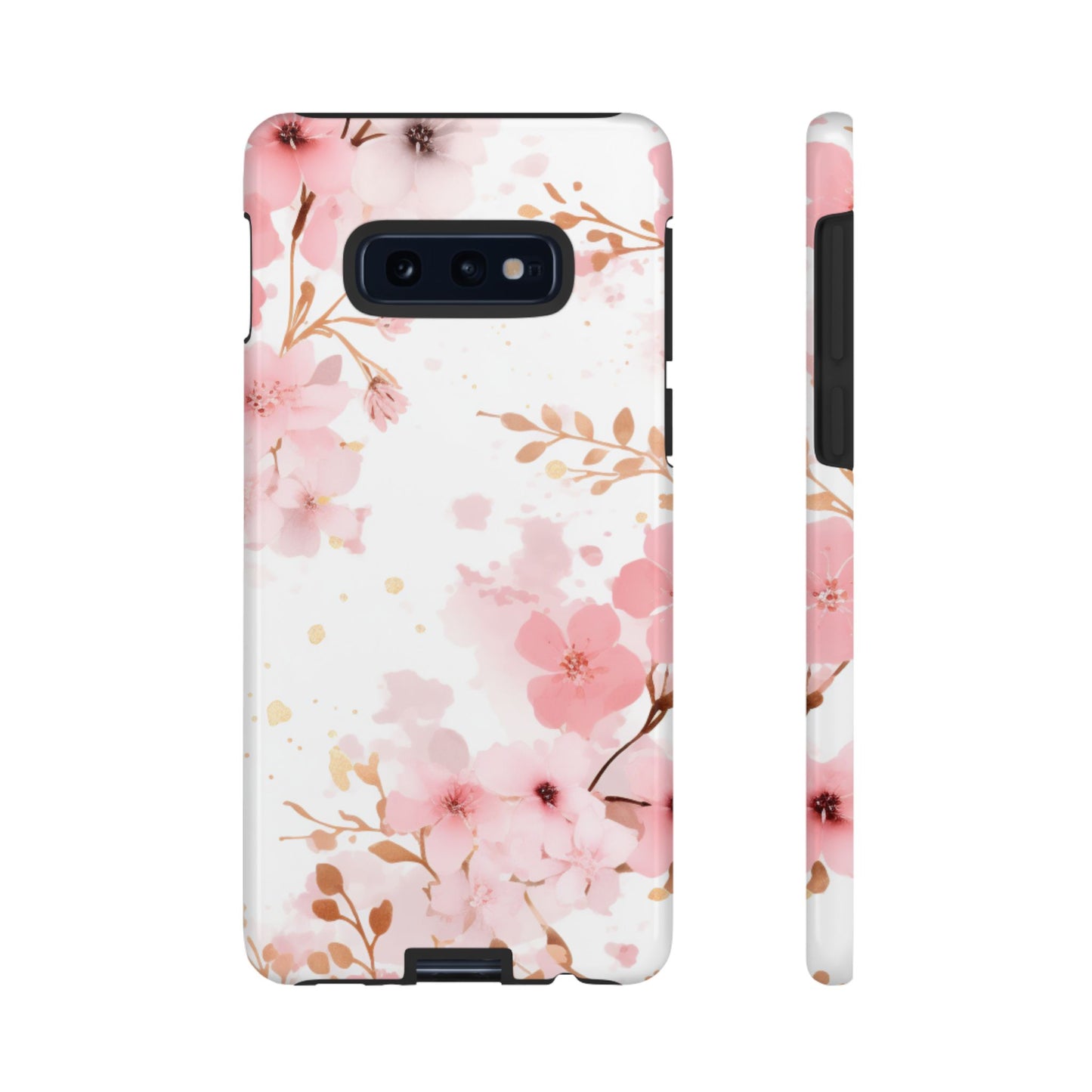 Soft Pink Cherry Blossom Samsung Galaxy Case – Elegant Floral Design