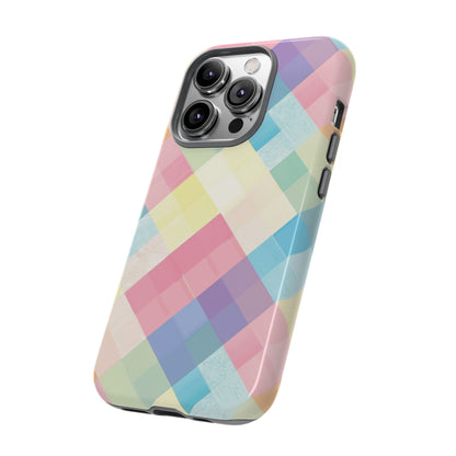 Spring Sonata Pastel Plaid Case