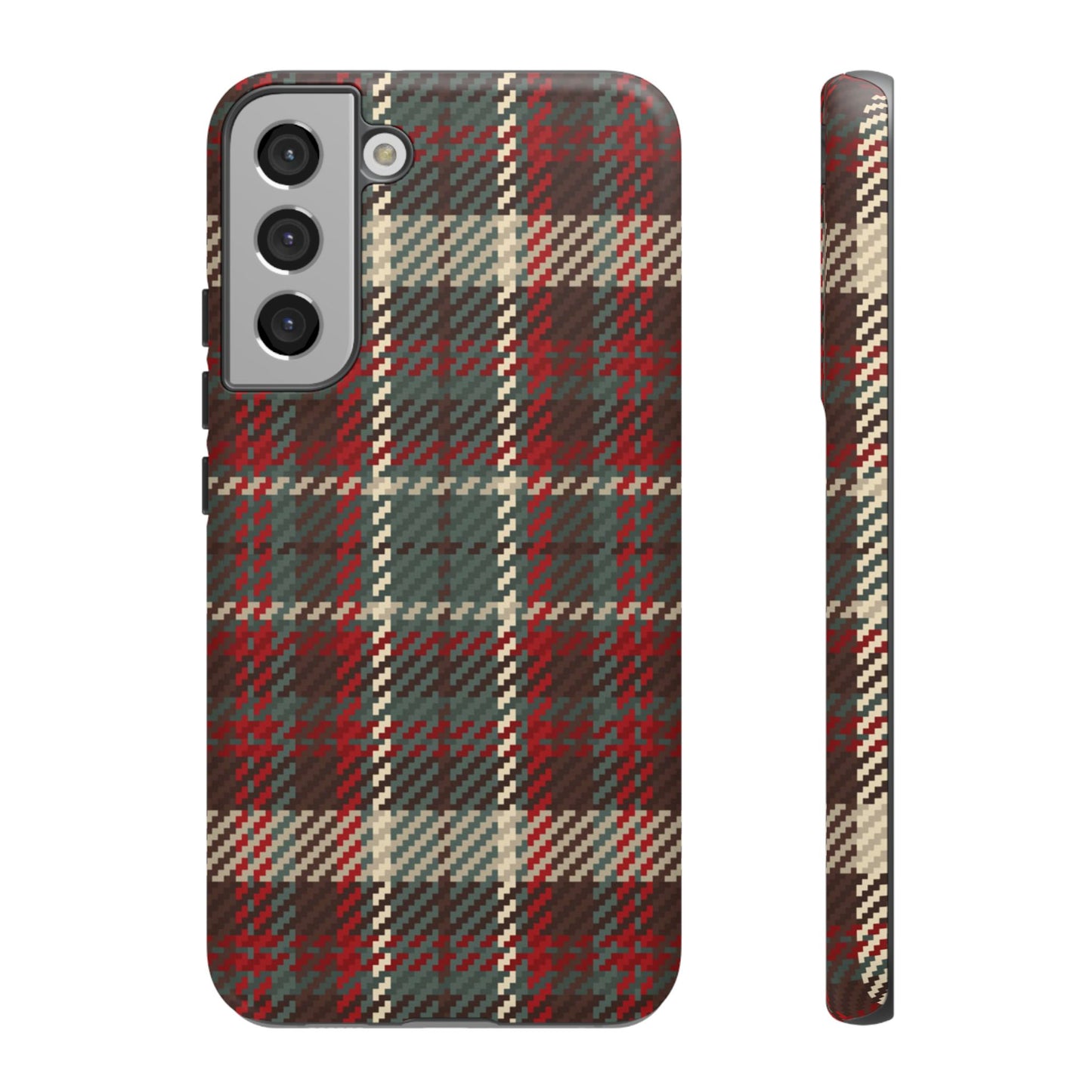 Cozy Rustic Plaid - Samsung Galaxy Series Case