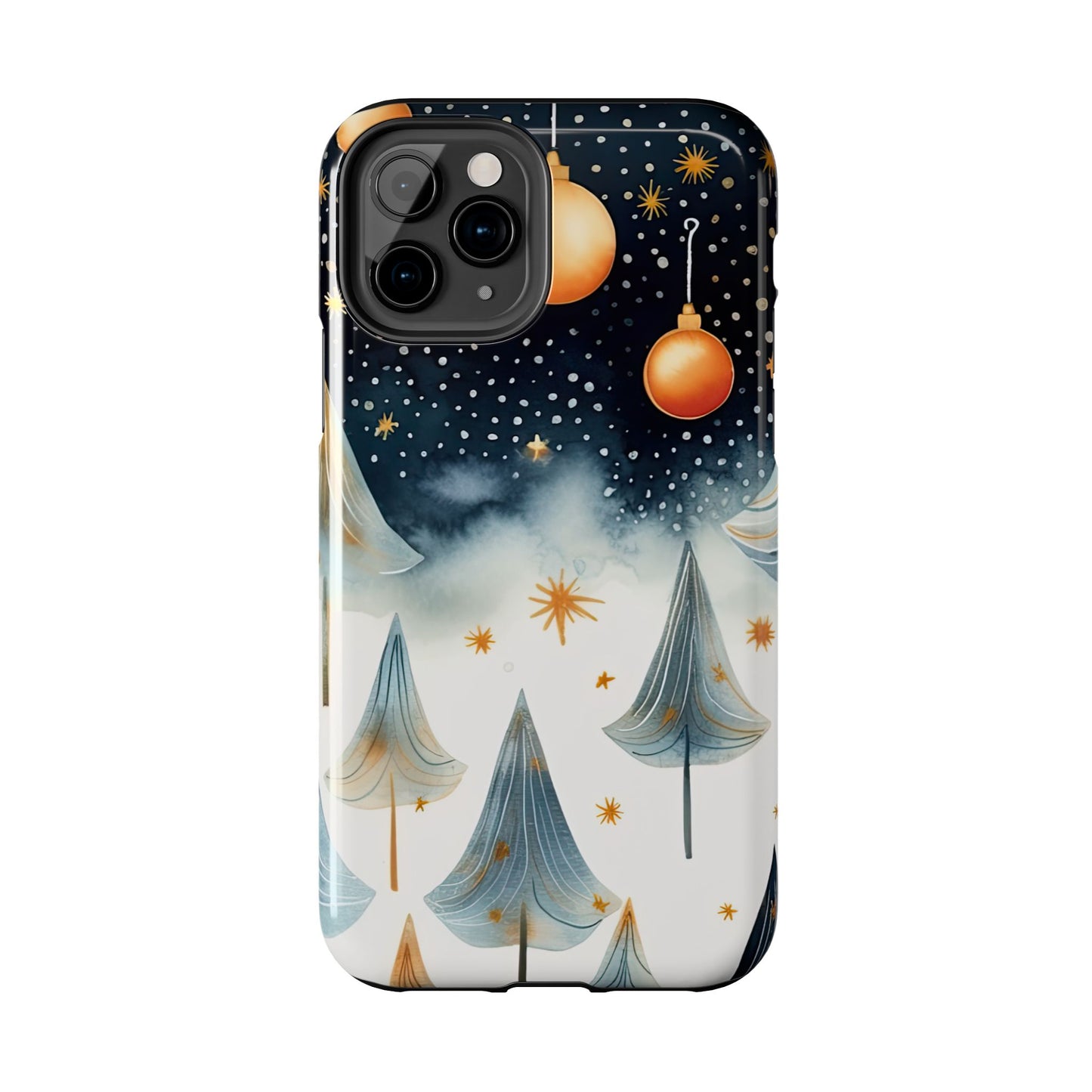 Winter Wonderland Gold Ornament – iPhone Series Case