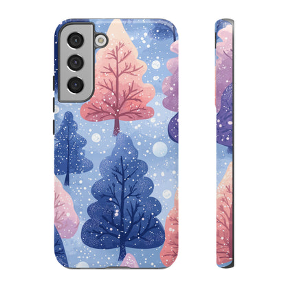 Pink & Purple Winter Wonderland - Samsung Galaxy Series Case