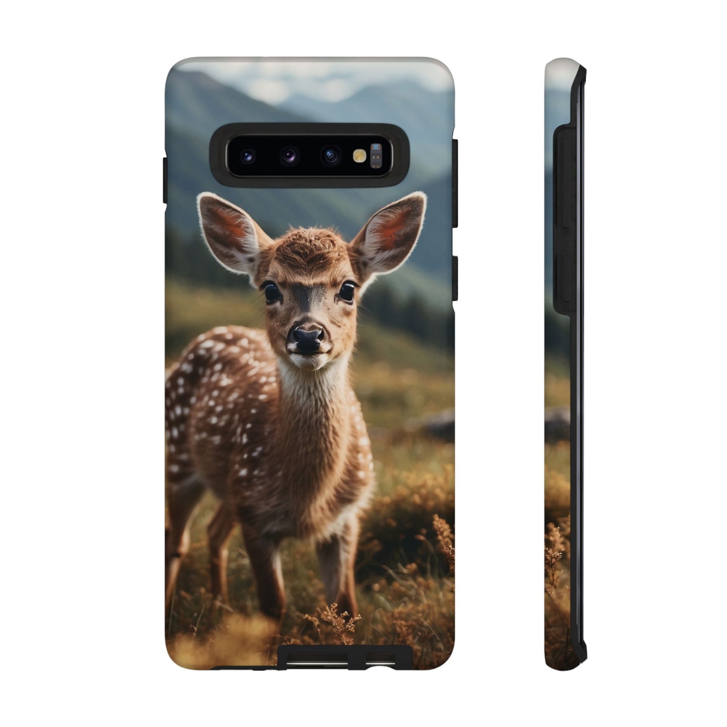 Gentle Fawn in Mountain Meadows Samsung Galaxy Case