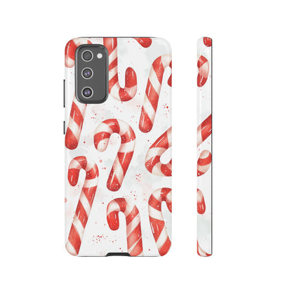 Festive Candy Cane Delight - Samsung Galaxy Series Case