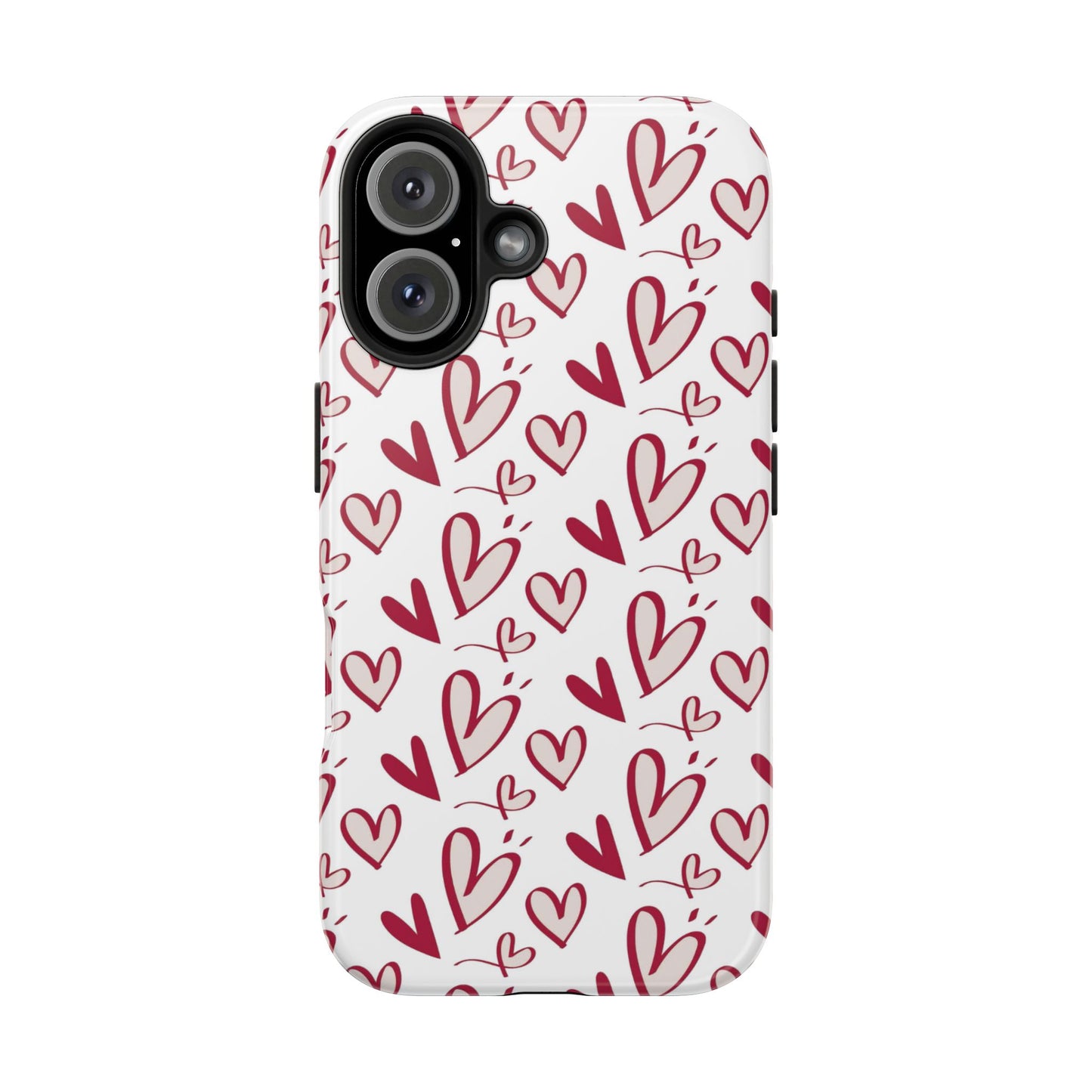 Love Scribbles iPhone Case