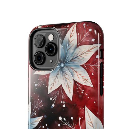 Winter Bloom Poinsettia – iPhone Case