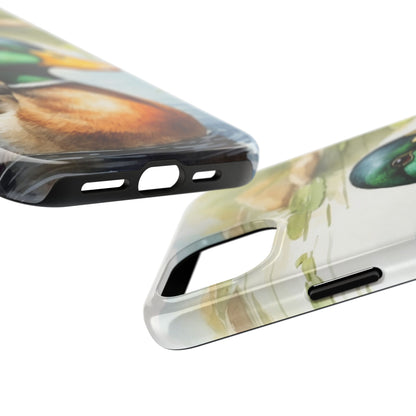 Serene Duck Reflection - iPhone Case