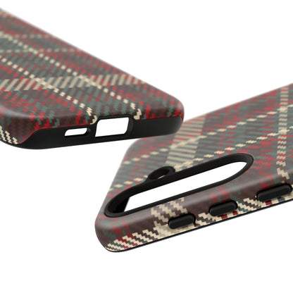 Cozy Rustic Plaid - Samsung Galaxy Series Case