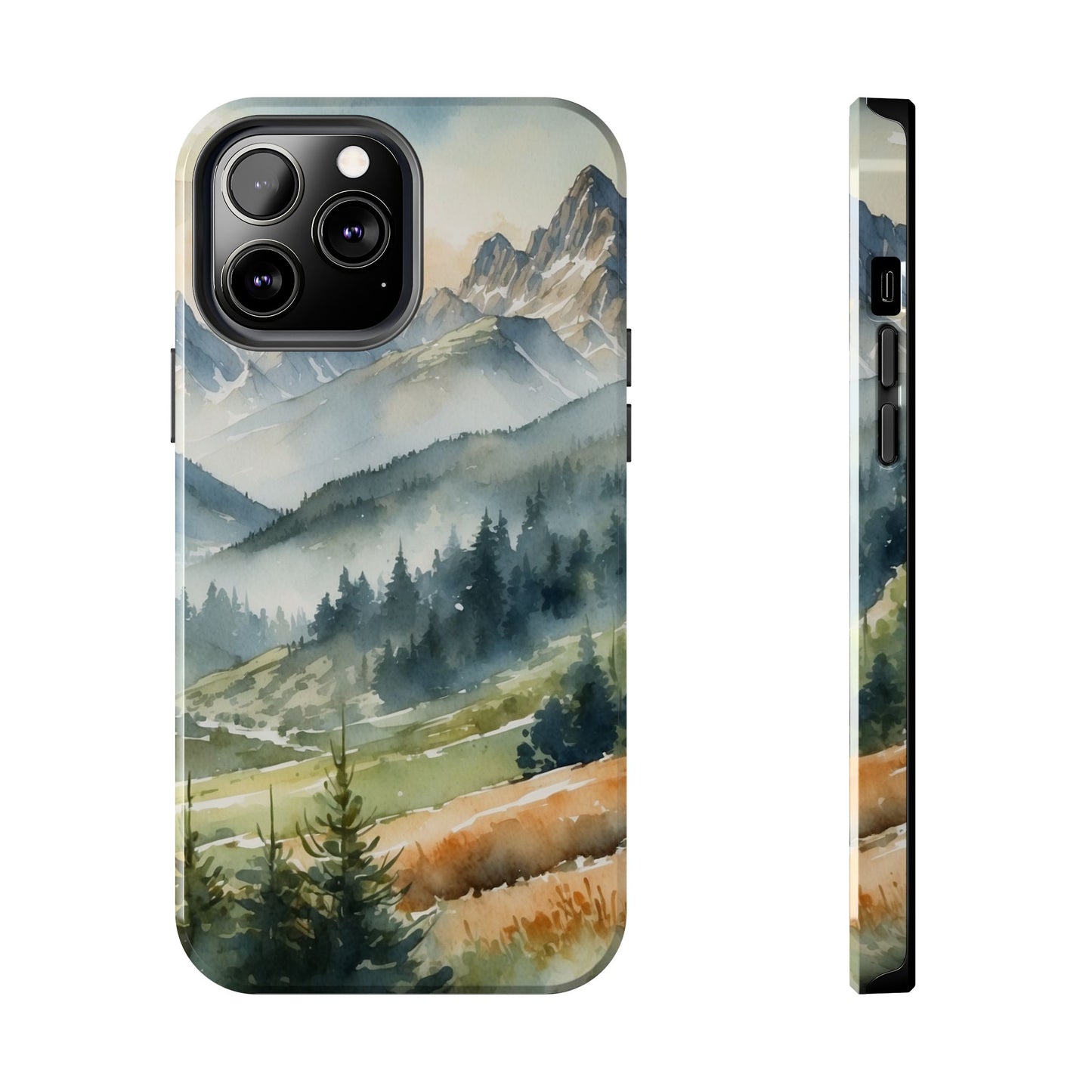 Serene Alpine Forest - iPhone Case