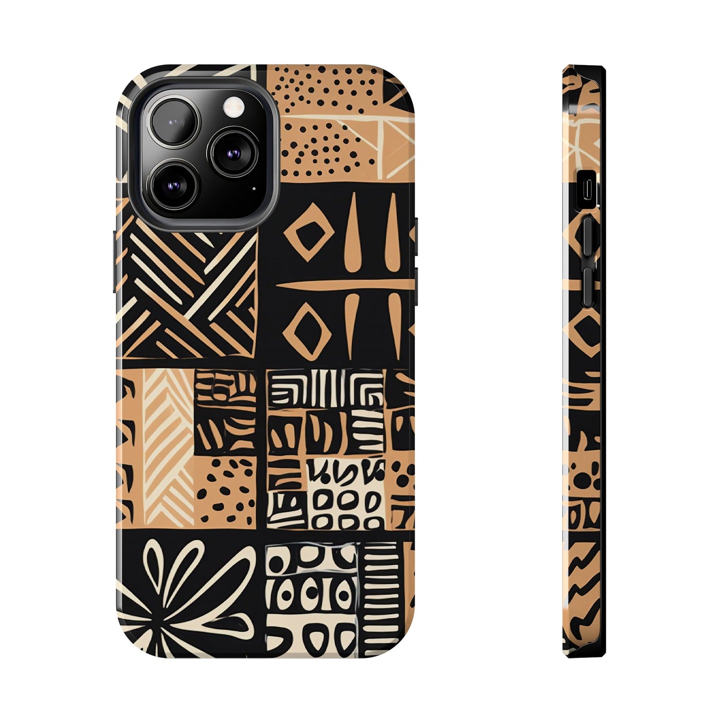 Tribal Geo-Pattern iPhone Series Case – Bold Ethnic Design