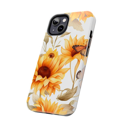 Sunflower & Monarch Garden - iPhone Series Case