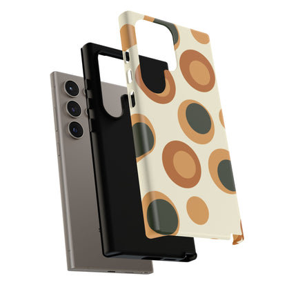 Retro Earthy Circles - Samsung Galaxy Case